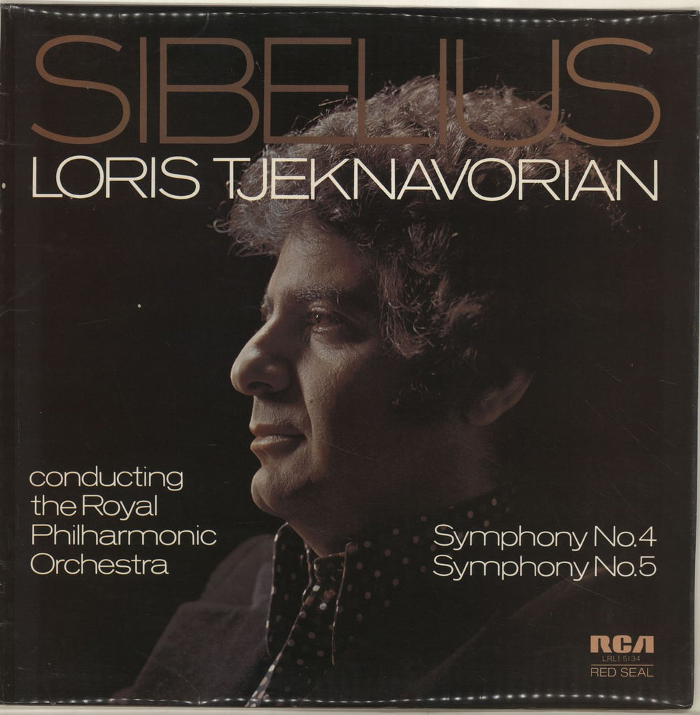 Jean Sibelius Symphony No. 4 in A Minor, Opus 63 / Symphony No. 5 in E Flat Major, Opus 82 UK vinyl LP album (LP record) LRL15134