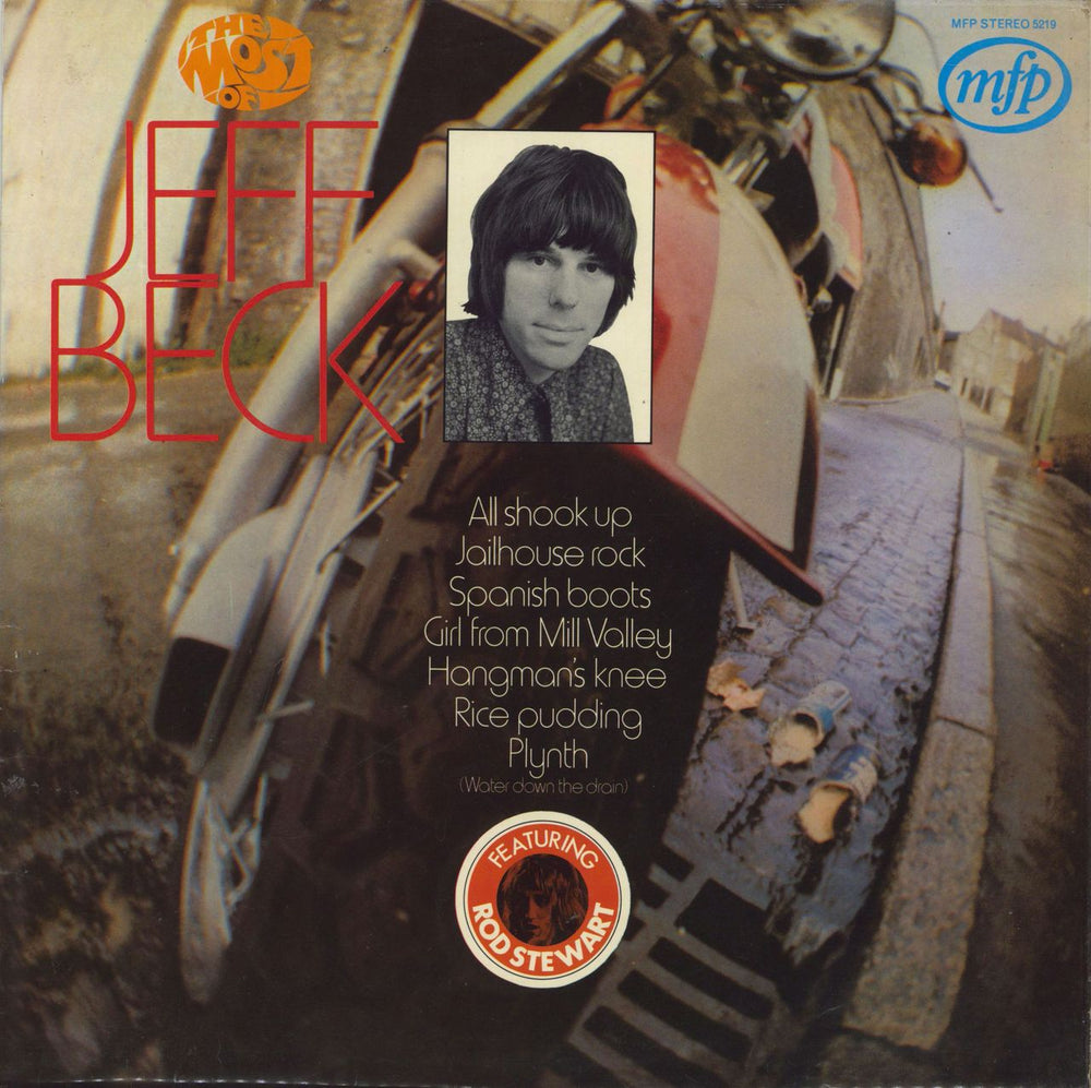 Jeff Beck The Most Of Jeff Beck UK vinyl LP album (LP record) MFP5219