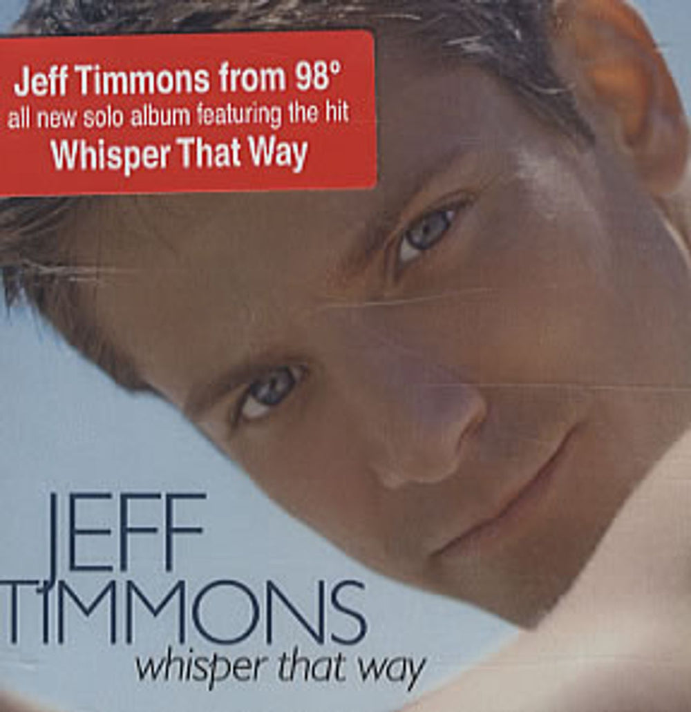 Jeff Timmons Whisper That Way US CD album (CDLP) SLG17421