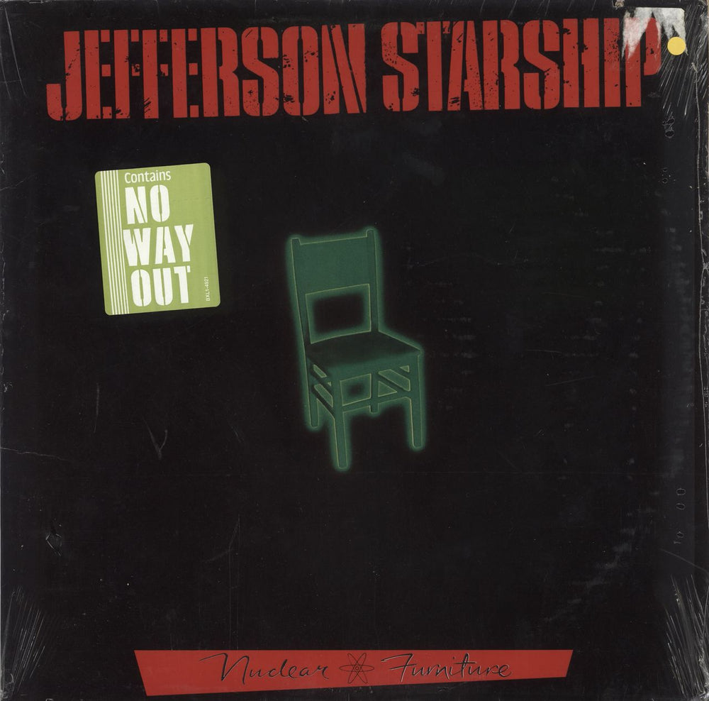 Jefferson Starship Nuclear Furniture - Sealed US vinyl LP album (LP record) BXL1-4921