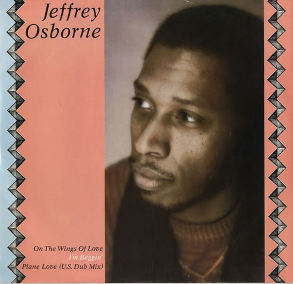 Jeffrey Osborne On The Wings Of Love UK 12" vinyl single (12 inch record / Maxi-single) AMX198