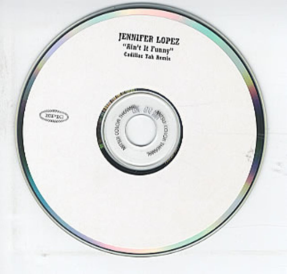 Jennifer Lopez Ain't It Funny - Cadillac Tah Remix US Promo CD-R acetate CDR ACETATE