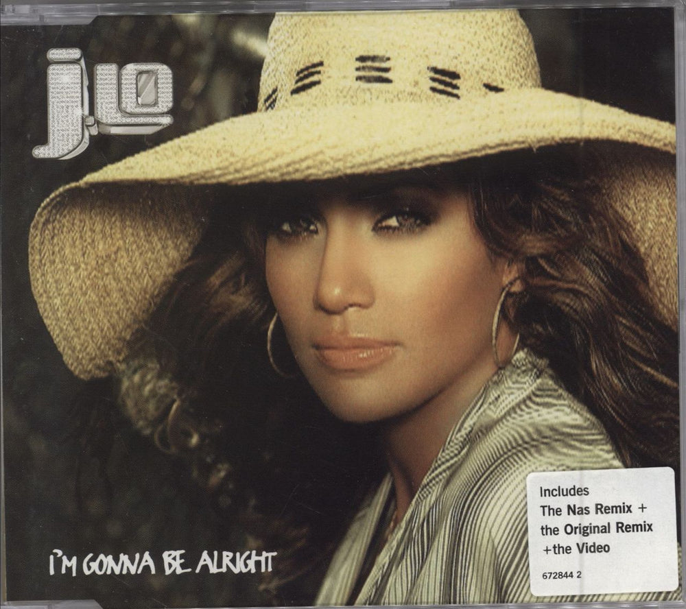 Jennifer Lopez I'm Gonna Be Alright UK CD single (CD5 / 5") 6728442