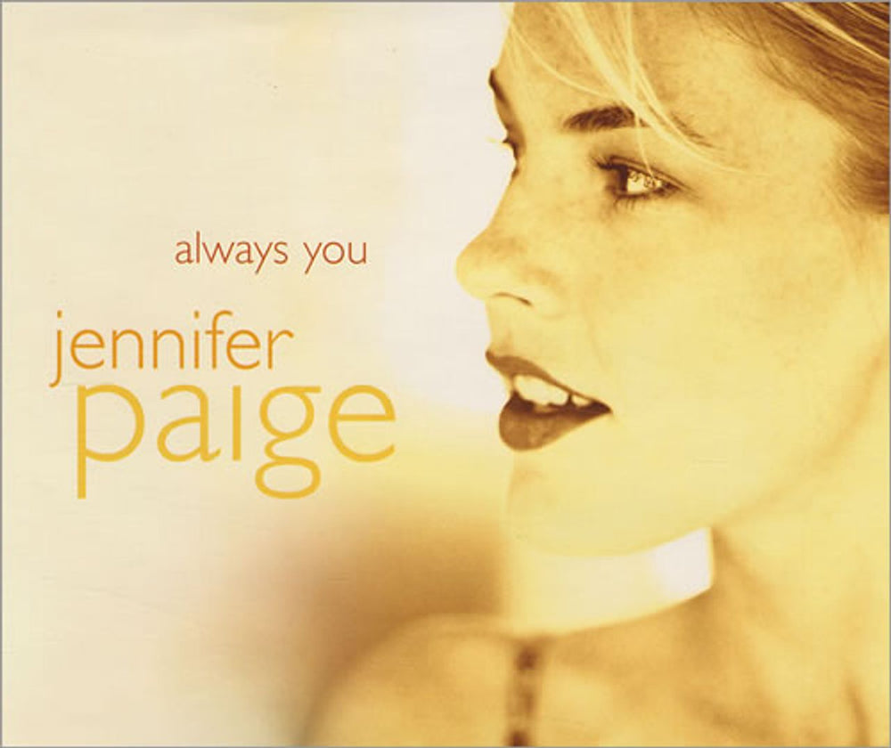 Jennifer Paige Always You UK CD single (CD5 / 5") 0044645ERE