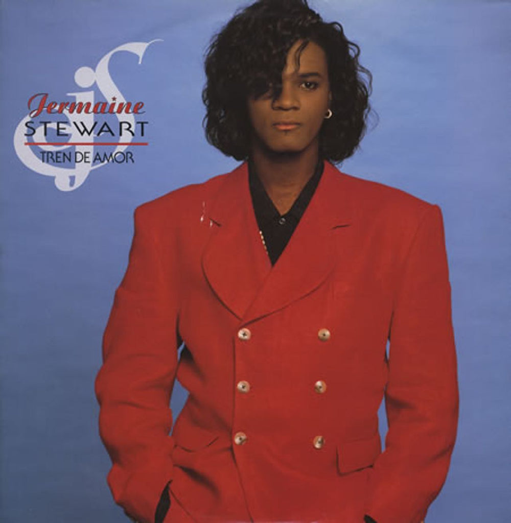 Jermaine Stewart Tren De Amor UK 12" vinyl single (12 inch record / Maxi-single) TENX292