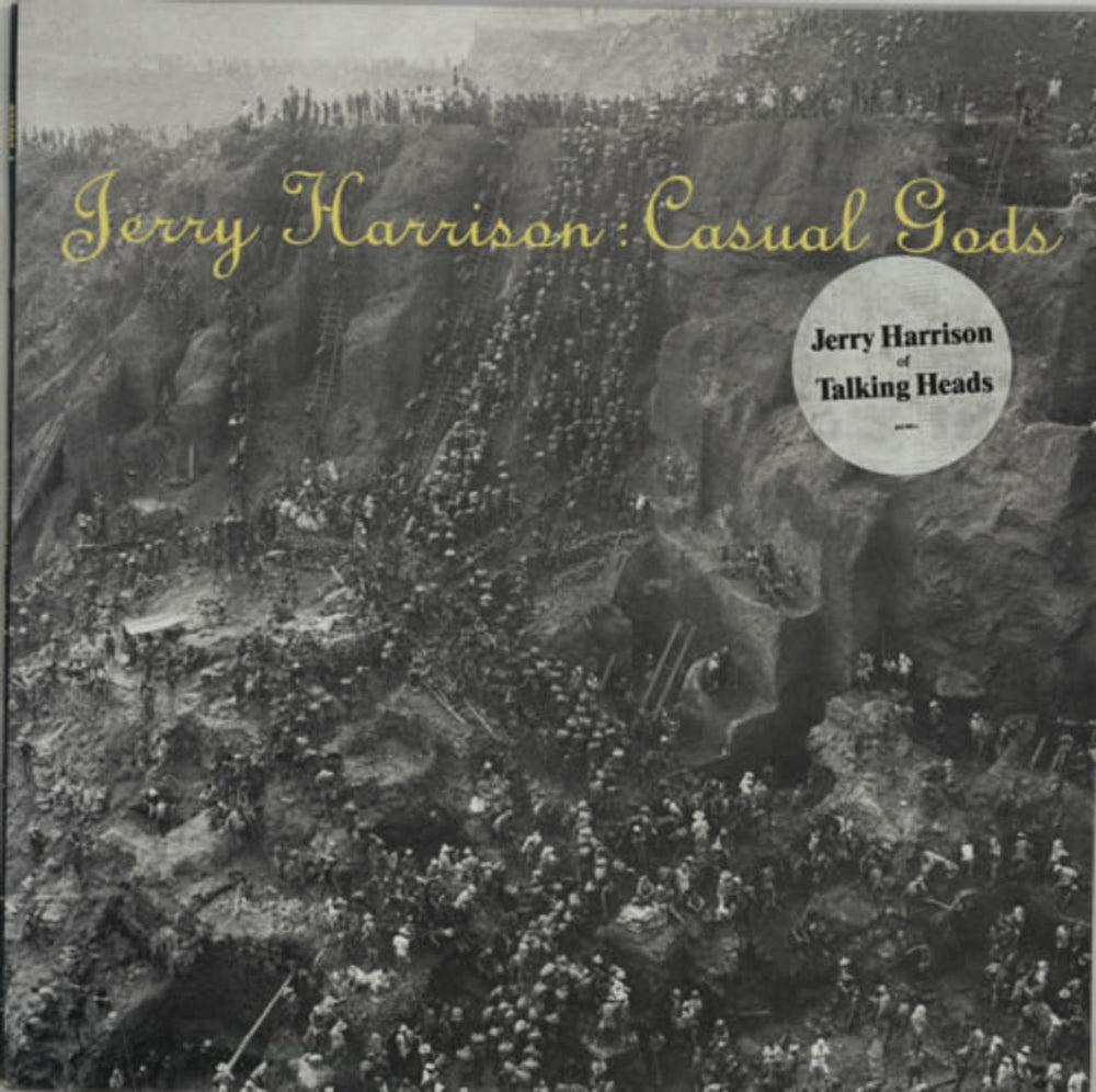 Jerry Harrison Casual Gods Australian vinyl LP album (LP record) 832992-1