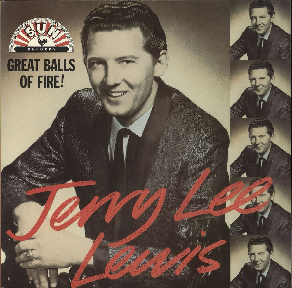 Jerry Lee Lewis Great Balls Of Fire UK 2-LP vinyl record set (Double LP Album) CDX44