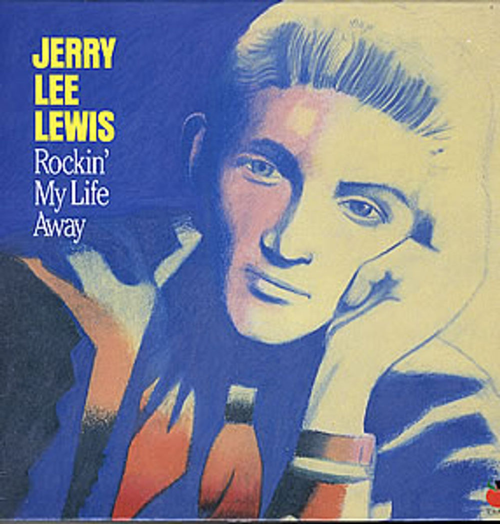 Jerry Lee Lewis Rockin' My Life Away German vinyl LP album (LP record) 2696611