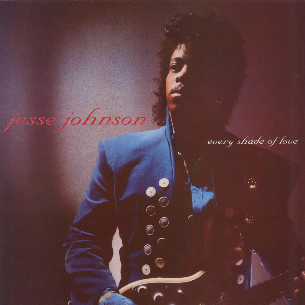 Jesse Johnson Every Shade Of Love UK vinyl LP album (LP record) AMA5188