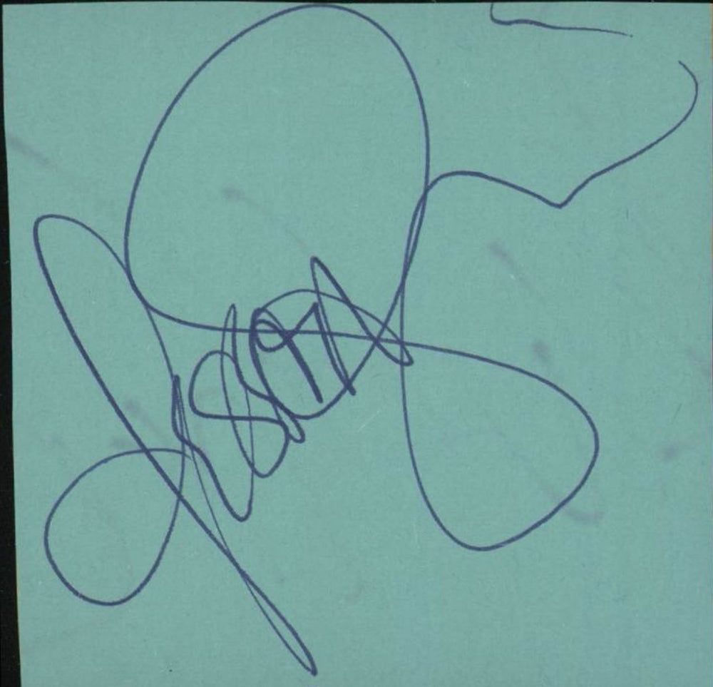 Jessica Simpson Autograph UK memorabilia AUTOGRAPH