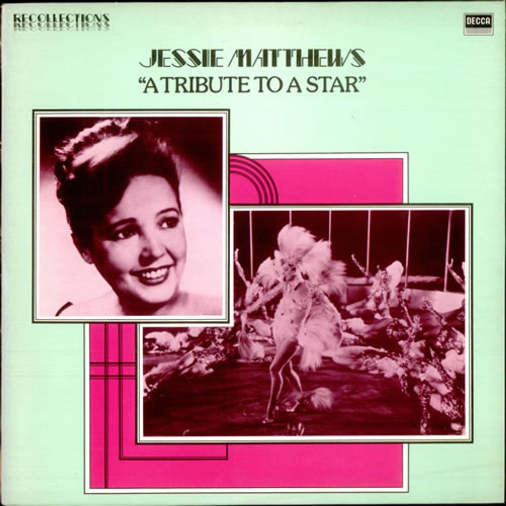 Jessie Matthews A Tribute To A Star UK vinyl LP album (LP record) RFL17