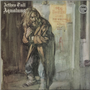 Jethro Tull Aqualung - 7th UK vinyl LP album (LP record) CHR1044