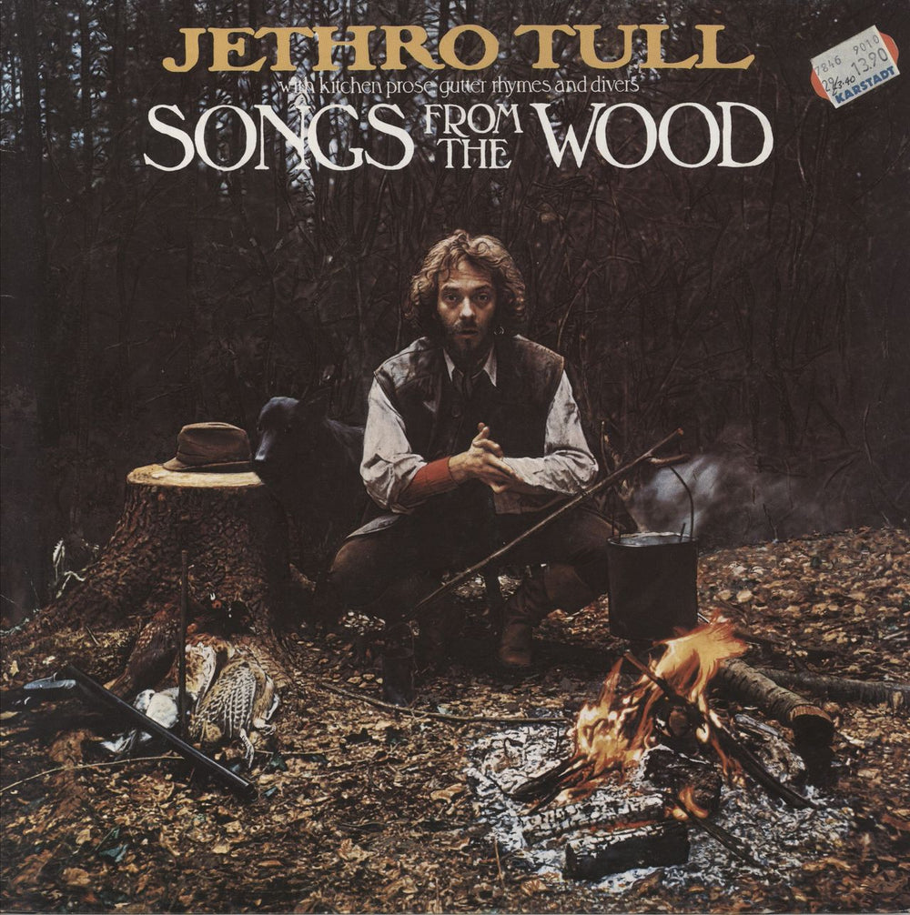 Jethro Tull Songs From The Wood German vinyl LP album (LP record) 6307591