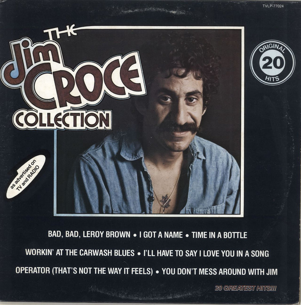 Jim Croce The Jim Croce Collection Canadian vinyl LP album (LP record) TVLP-77024