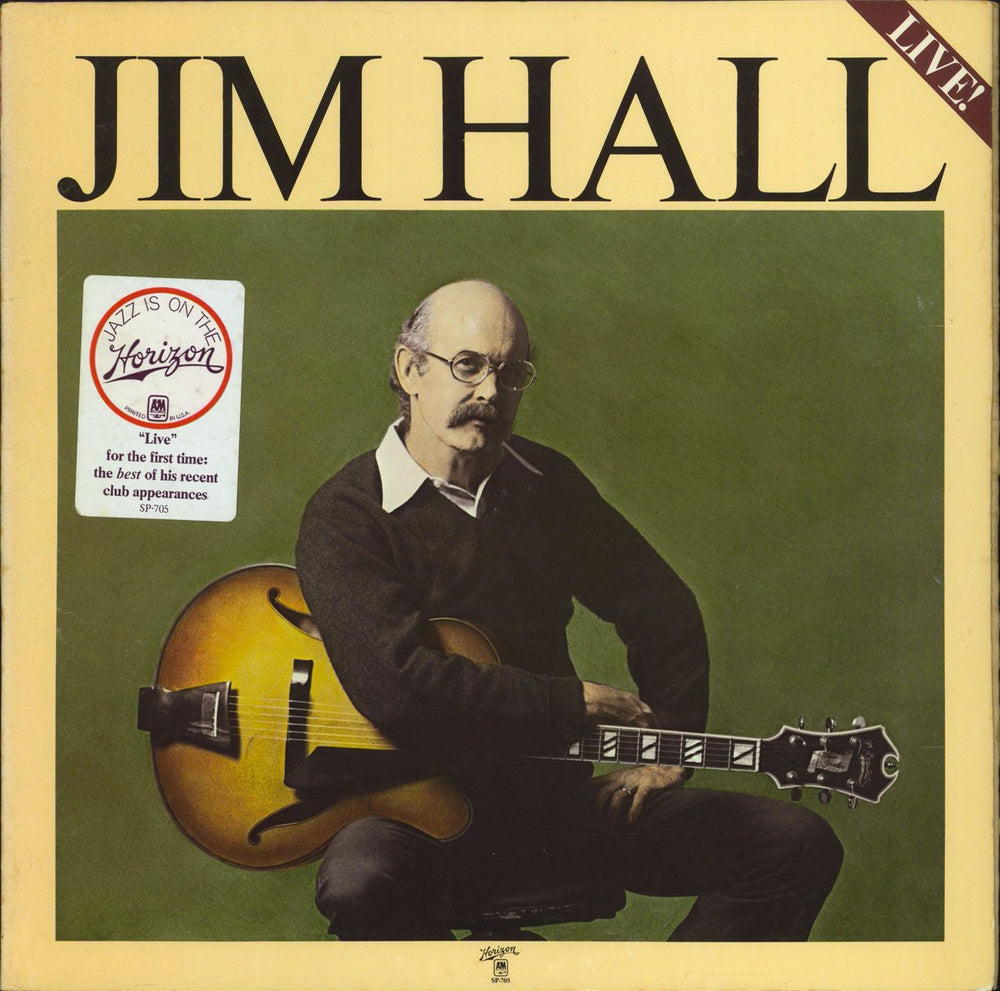 Jim Hall Jim Hall Live! US vinyl LP album (LP record) SP-705