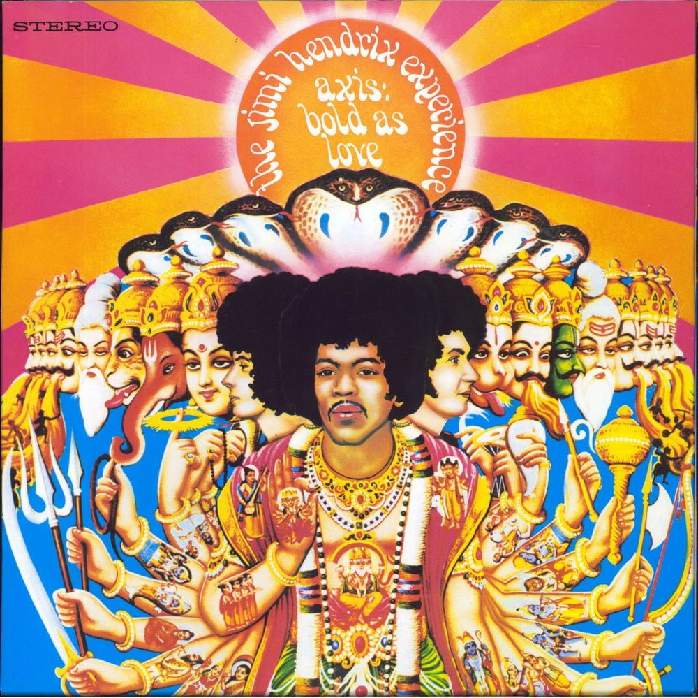 Jimi Hendrix Axis: Bold As Love - 180gm UK vinyl LP album (LP record) 88875134521