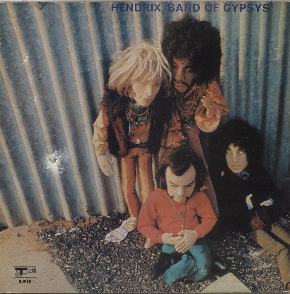 Jimi Hendrix Band Of Gypsys - 1st - VG UK vinyl LP album (LP record) 2406002