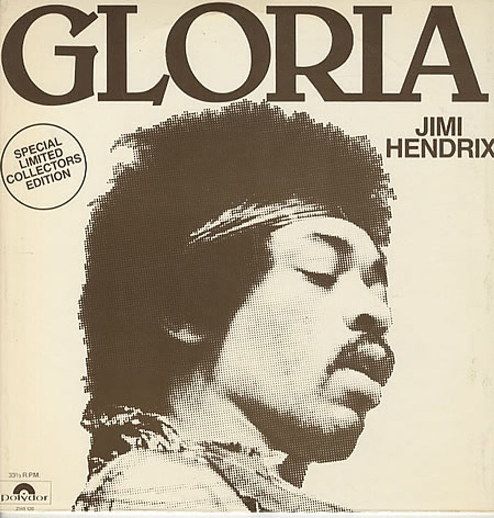 Jimi Hendrix Gloria Australian 12" vinyl single (12 inch record / Maxi-single) 2141120