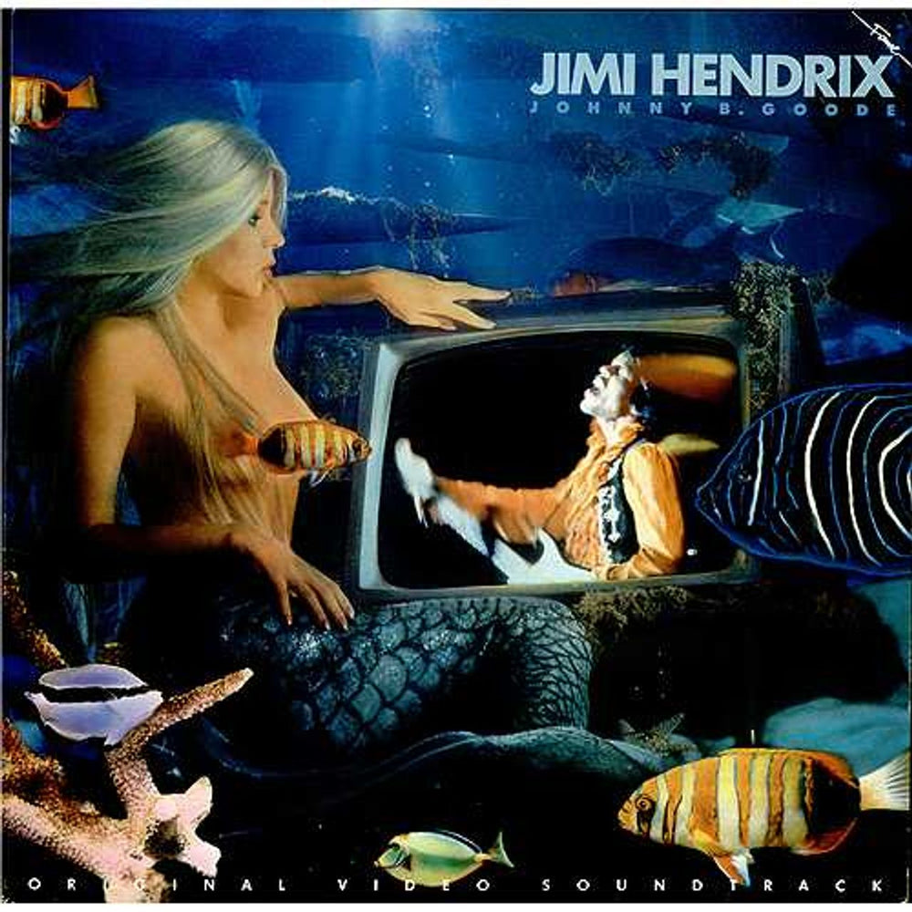 Jimi Hendrix Johnny B. Goode UK vinyl LP album (LP record) FA3160