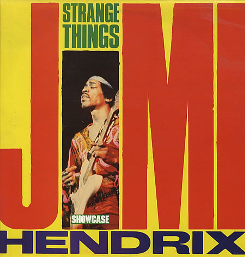 Jimi Hendrix Strange Things UK vinyl LP album (LP record) SHLP101