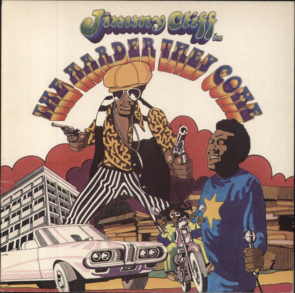 Jimmy Cliff The Harder They Come UK vinyl LP album (LP record) ILPS9202