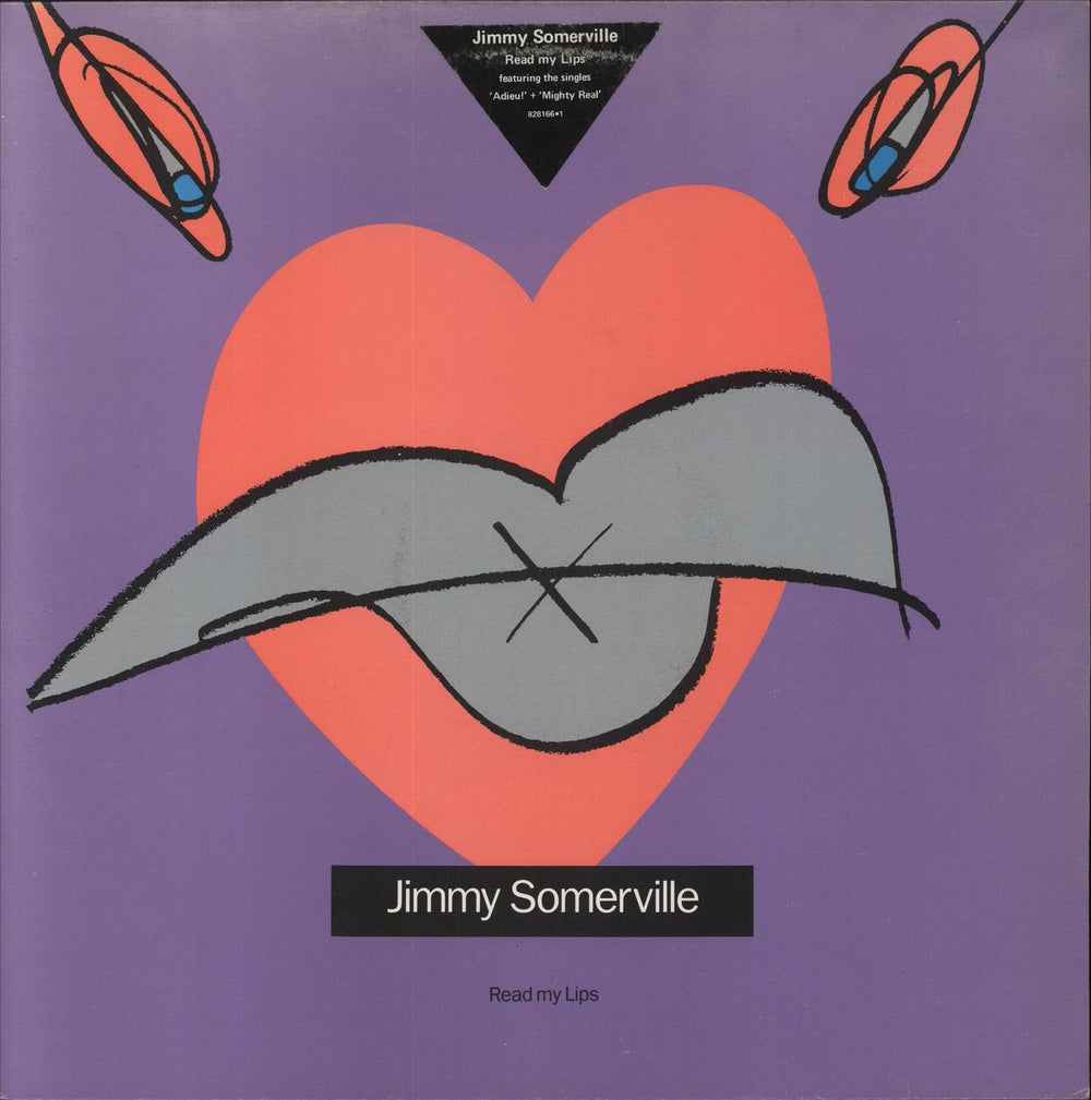 Jimmy Somerville Read My Lips UK vinyl LP album (LP record) 8281661