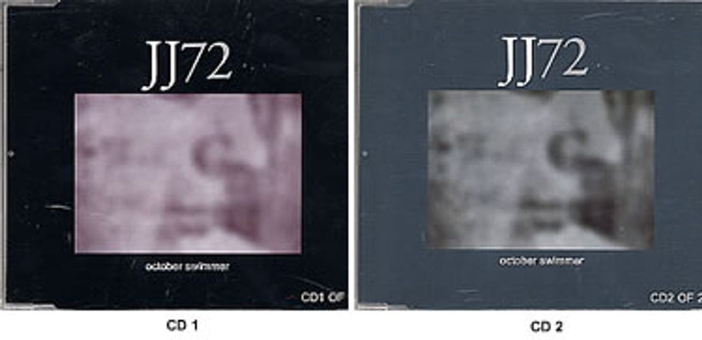 JJ72 October Swimmer UK 2-CD single set (Double CD single) LAKOO18CD1/2