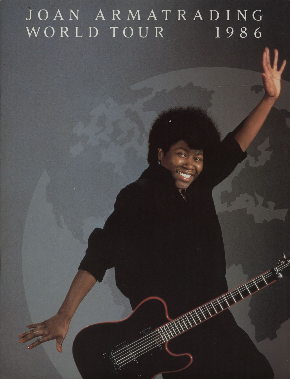 Joan Armatrading World Tour 1986 UK tour programme PROGRAMME