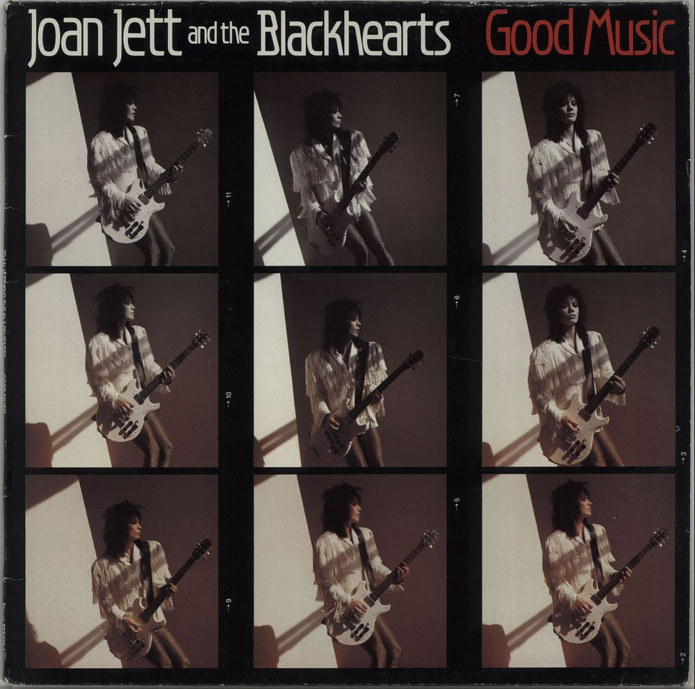 Joan Jett Good Music German vinyl LP album (LP record) 833078-1