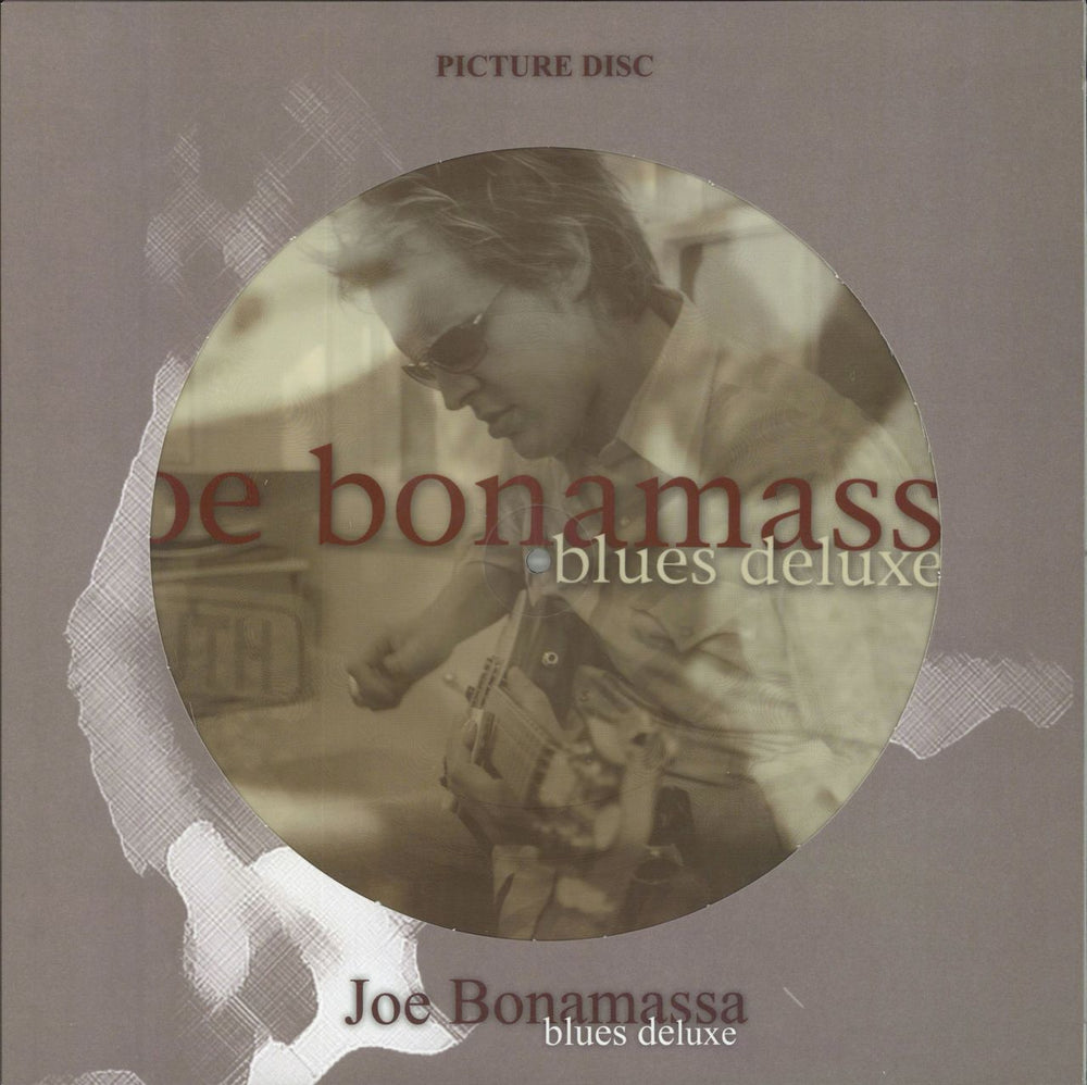 Joe Bonamassa Blues Deluxe UK picture disc LP (vinyl picture disc album) PRD71586