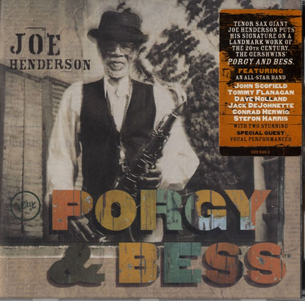Joe Henderson Porgy & Bess UK CD album (CDLP) 539048-2