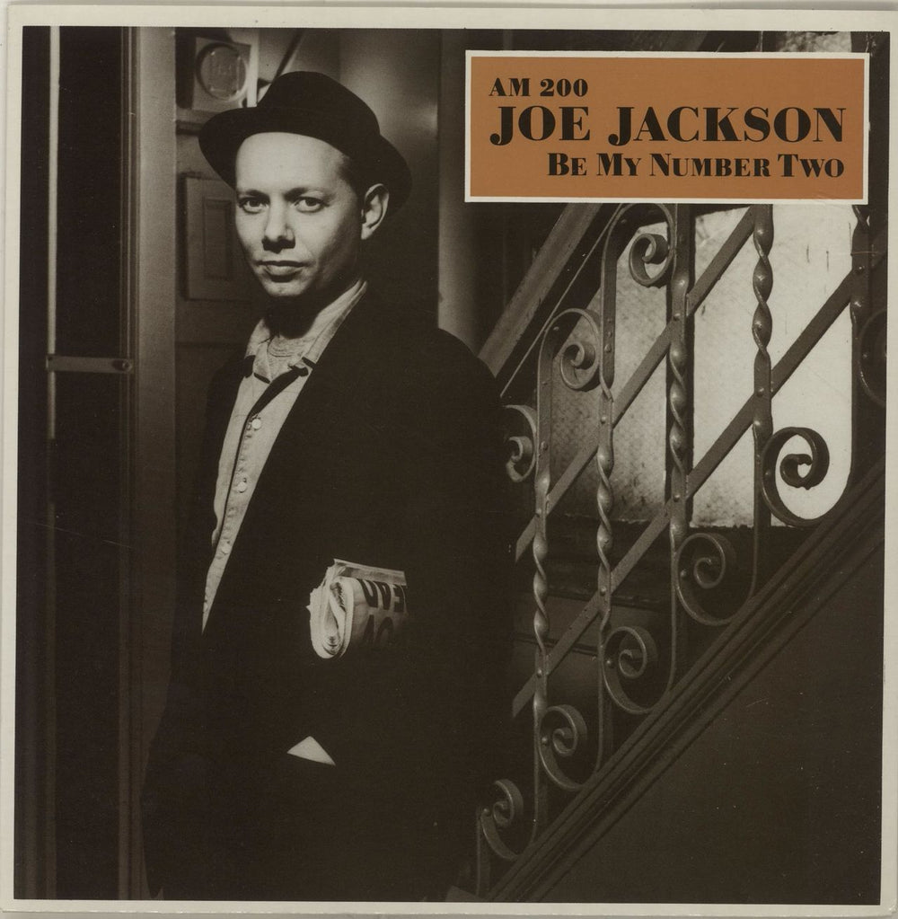 Joe Jackson Be My Number Two UK 7" vinyl single (7 inch record / 45) AM200