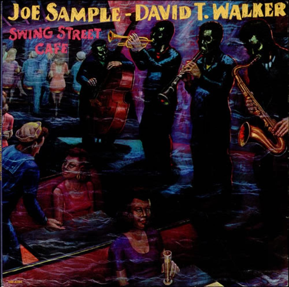 Joe Sample Swing Street Cafe US vinyl LP album (LP record) CRP-16004