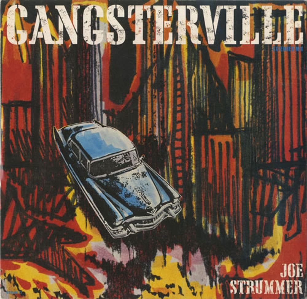 Joe Strummer Gangsterville UK 12" vinyl single (12 inch record / Maxi-single) STRUMT1