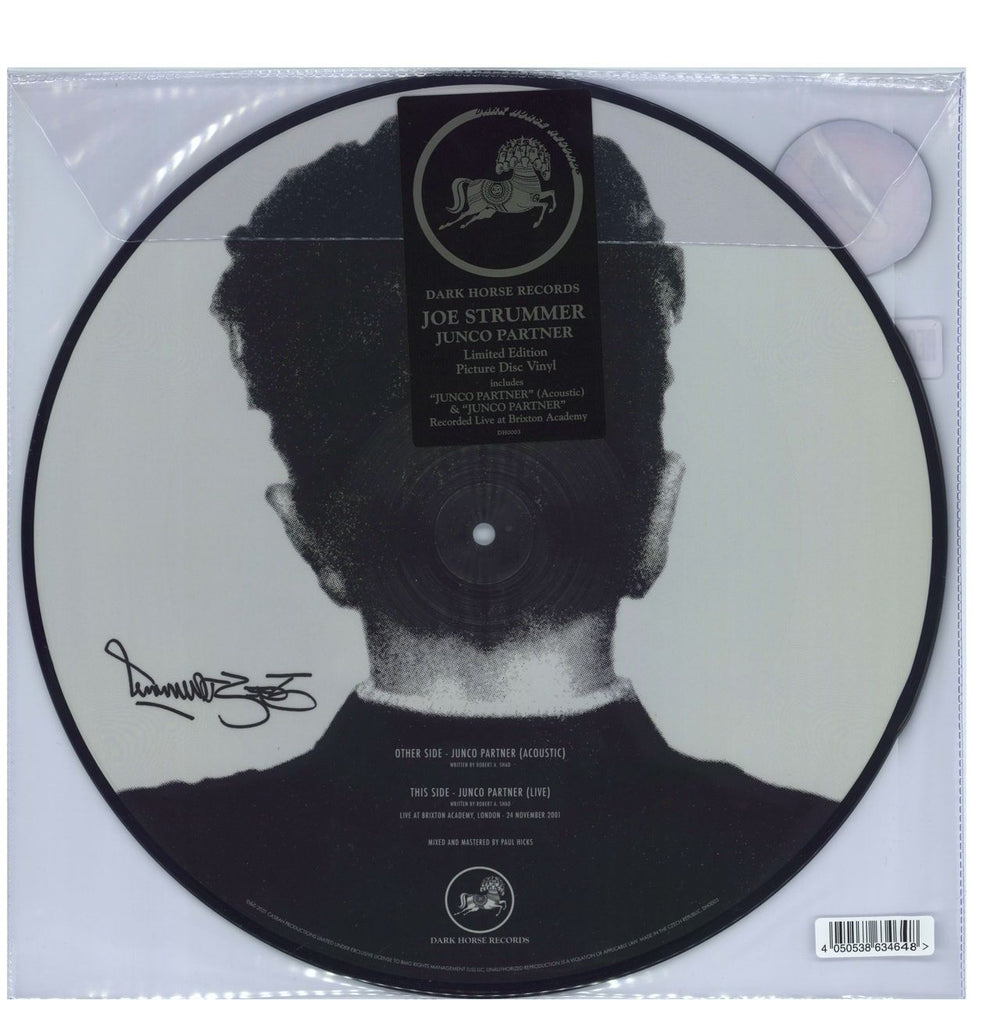 Joe Strummer Junco Partner - Sealed UK 12" vinyl picture disc (12 inch picture record) JUM2PJU770223