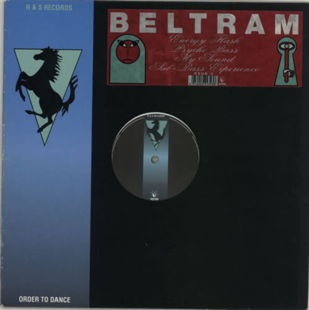 Joey Beltram Energy Flash EP UK 12" vinyl single (12 inch record / Maxi-single) RSUK3