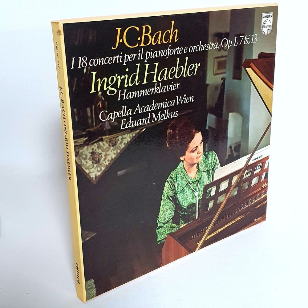 Johann Christian Bach Bach: I 18 Concerti Per Il Pianoforte E Orchestra, Op. 1, 7 & 13 Dutch Vinyl Box Set 6768001