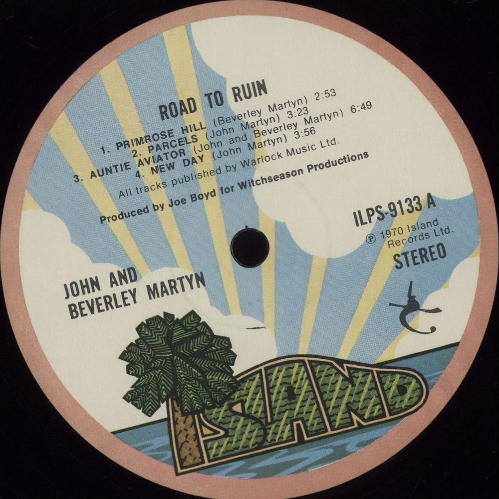 John & Beverley Martyn The Road To Ruin - 1st UK vinyl LP album (LP record)