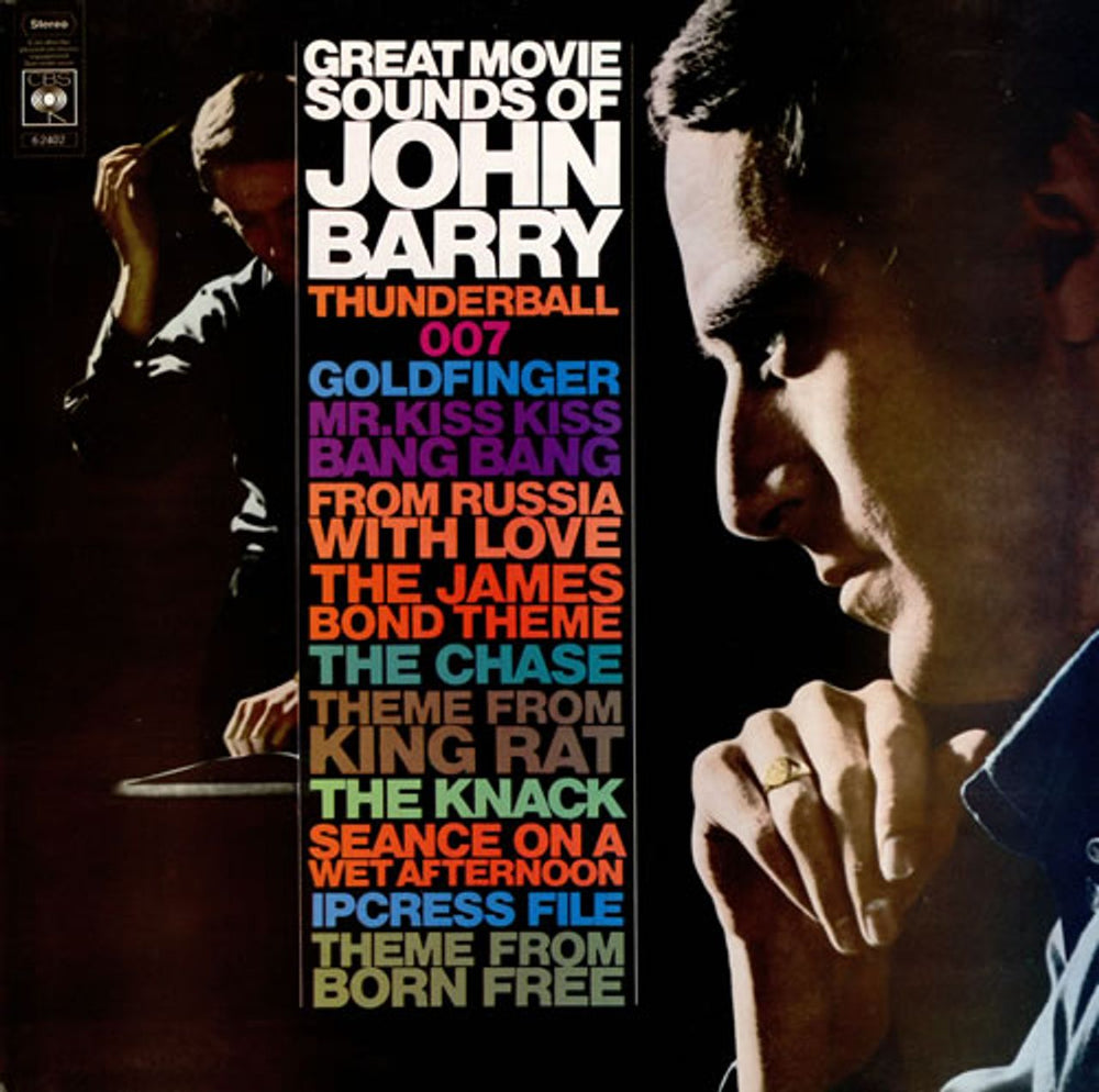 John Barry (Composer) Great Movie Sounds Of John Barry UK vinyl LP album (LP record) 62402