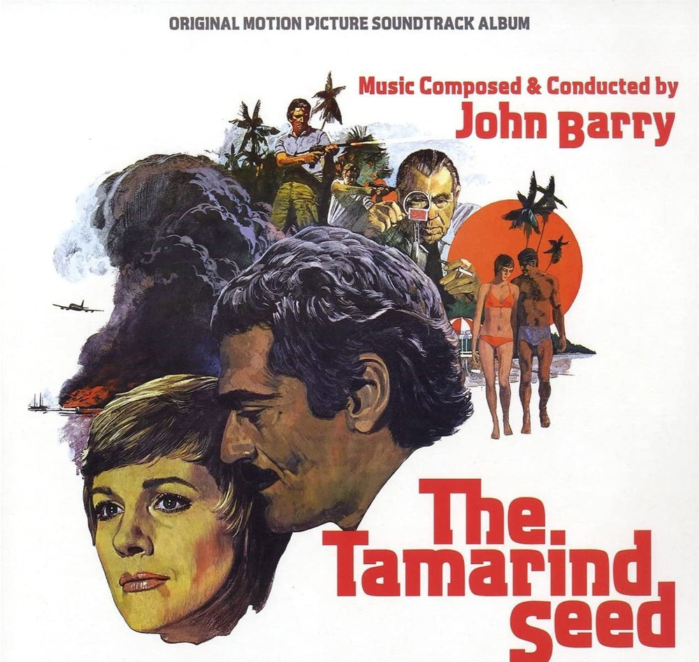 John Barry (Composer) The Tamarind Seed - Transparent Blue & Red Vinyl UK 2-LP vinyl record set (Double LP Album) SILLP1647