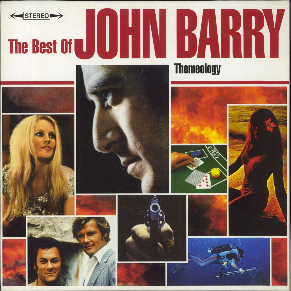 John Barry (Composer) Themeology - Best Of UK 2-LP vinyl record set (Double LP Album) SVLP0029