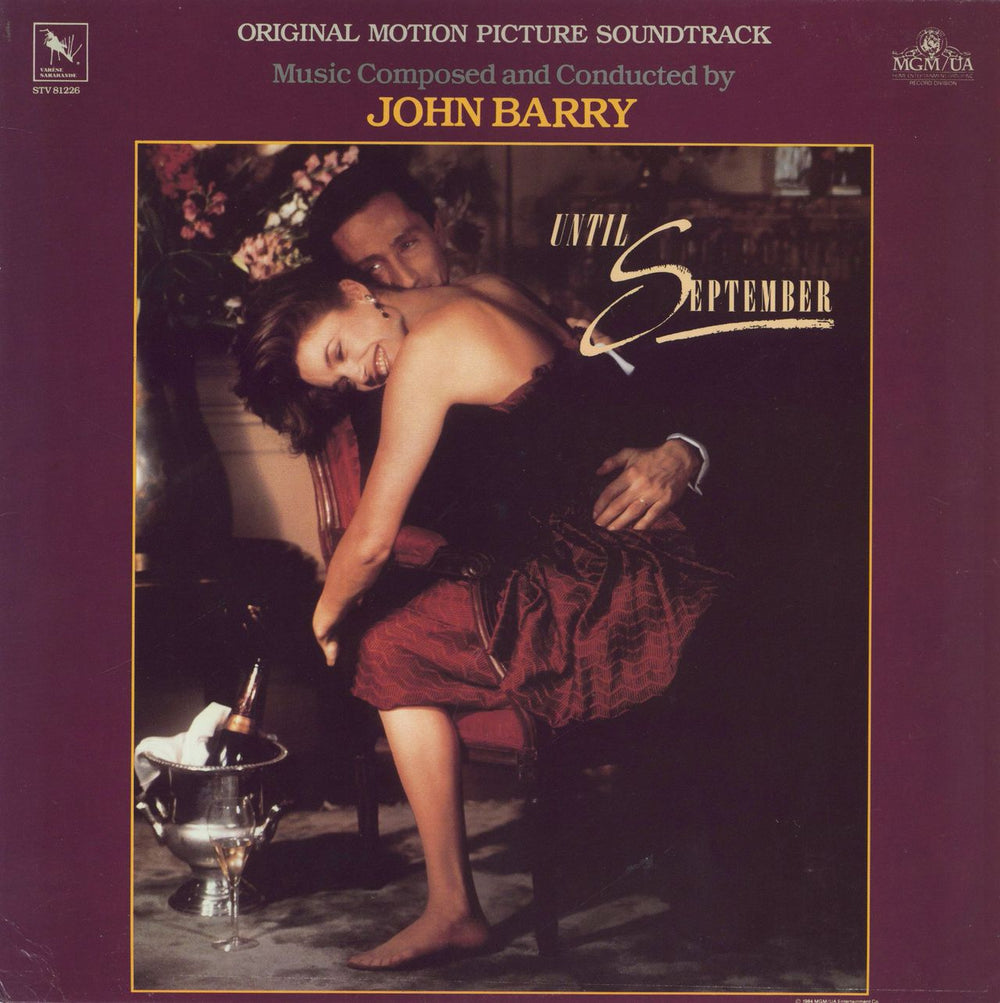 John Barry (Composer) Until September OST US vinyl LP album (LP record) STV81226