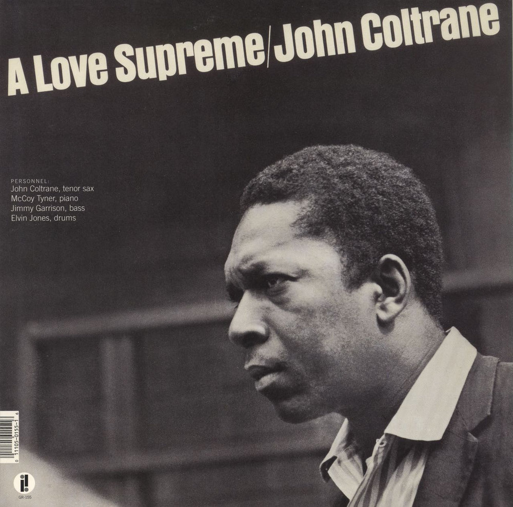 John Coltrane A Love Supreme - 180gm US vinyl LP album (LP record) 011105015516