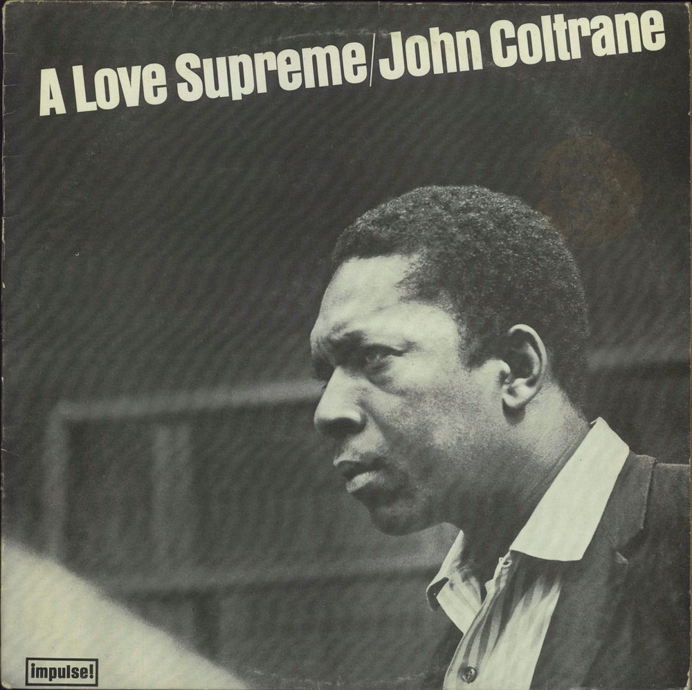 John Coltrane A Love Supreme - EX UK vinyl LP album (LP record) MCL1648