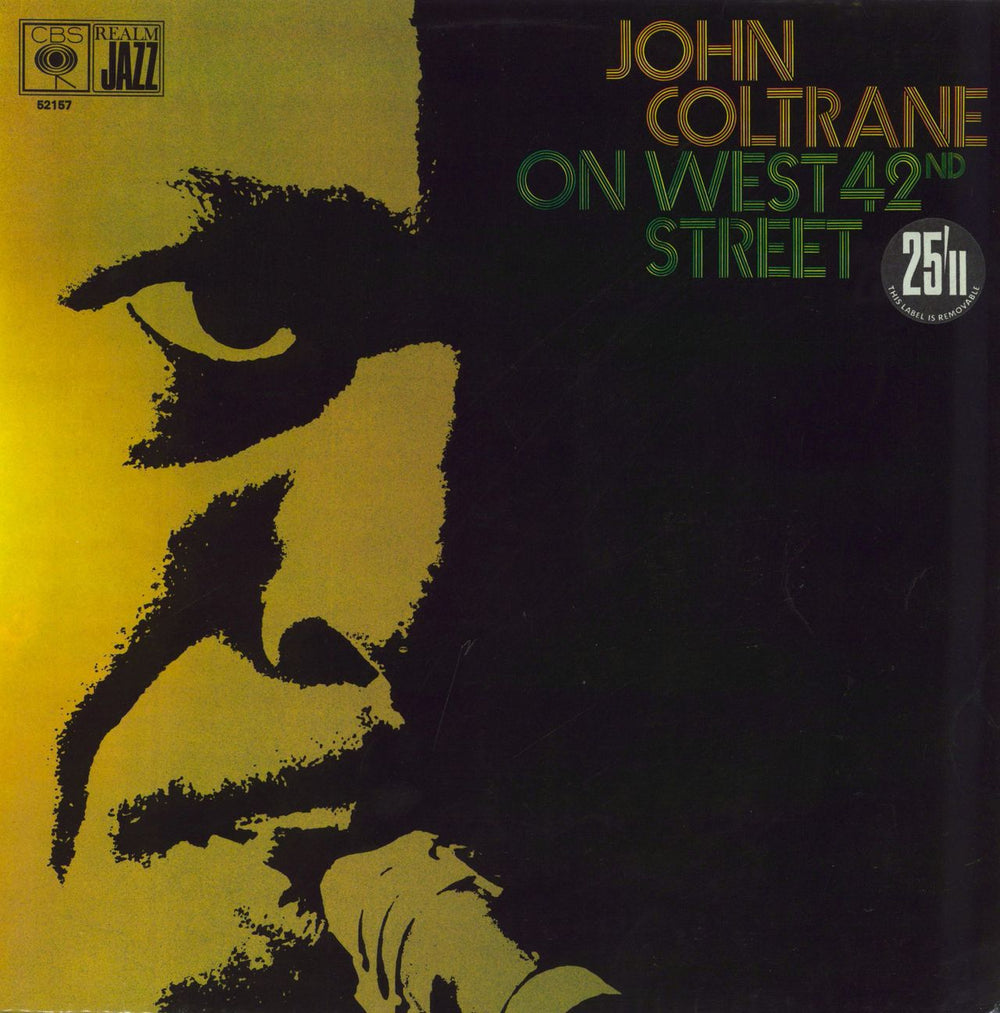 John Coltrane On West 42nd Street UK vinyl LP album (LP record) 52157