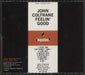 John Coltrane The Mastery Of John Coltrane / Vol. I Feelin' Good Japanese 2 CD album set (Double CD)