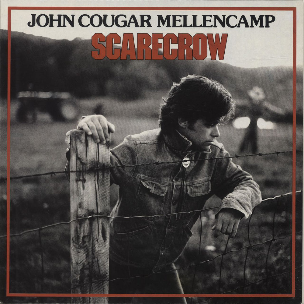 John Cougar Mellencamp Scarecrow Dutch vinyl LP album (LP record) 824865-1