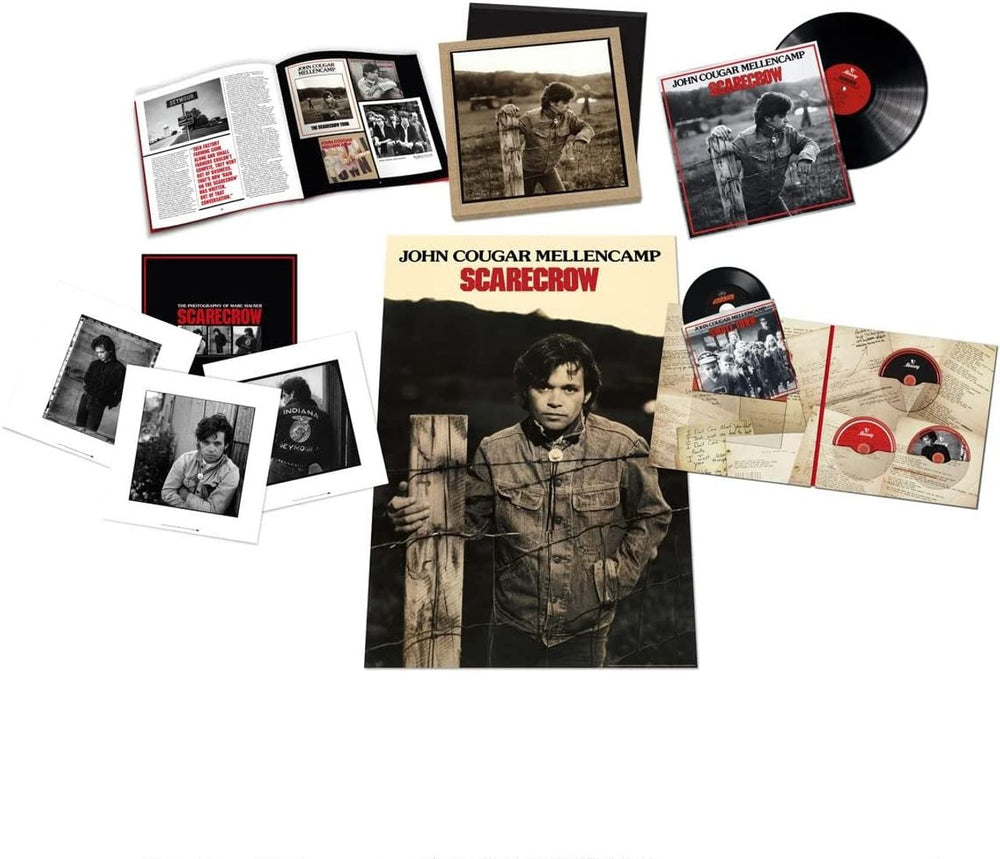 John Cougar Mellencamp Scarecrow: Super Deluxe Edition Box Set - Sealed UK CD Album Box Set JMEDXSC803952