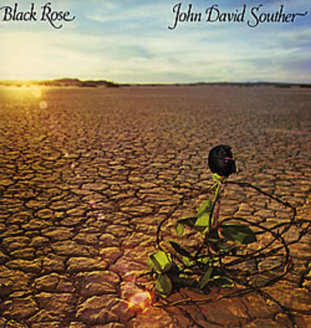 John David Souther Black Rose UK vinyl LP album (LP record) K53037