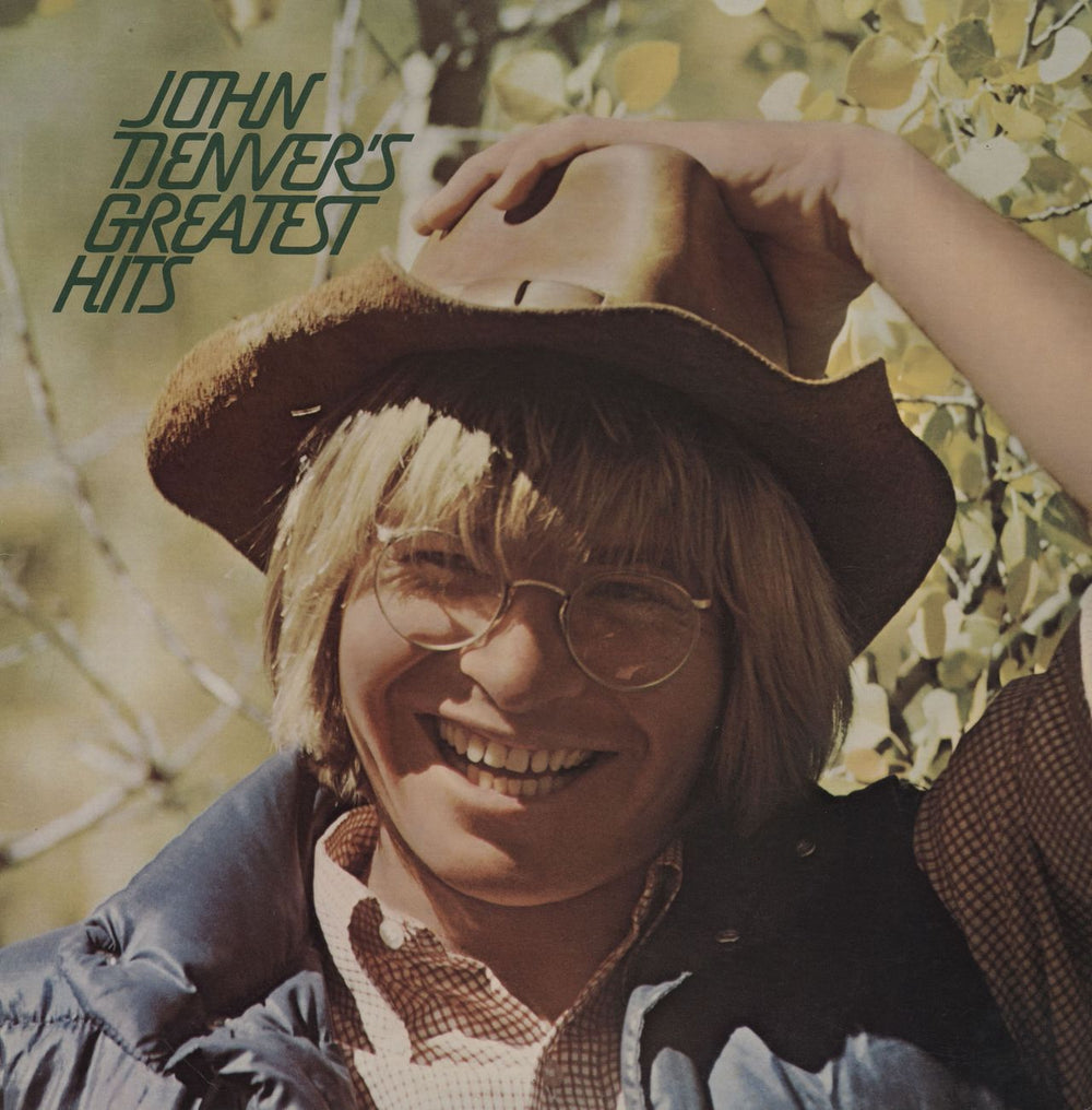 John Denver John Denver's Greatest Hits US vinyl LP album (LP record) CPL1-0374